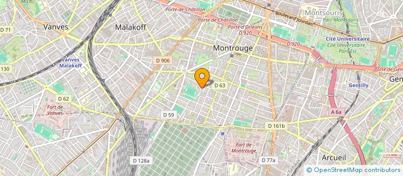 localisation de l'entreprise 984 828 616   MONTROUGE