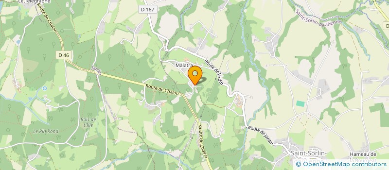 localisation de l'entreprise 984 862 409   SAINT-SORLIN-DE-VIENNE