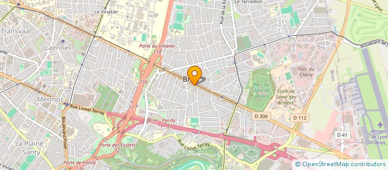 localisation de l'entreprise 984 885 830  à BRON