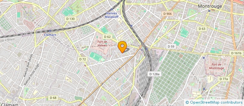 localisation de l'entreprise 984 896 621   CHATILLON