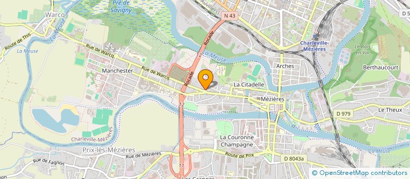 localisation de l'entreprise 984 900 175   CHARLEVILLE-MEZIERES