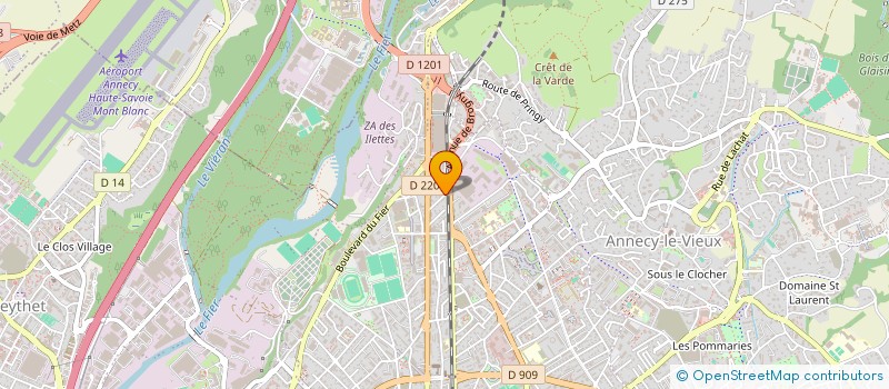 localisation de l'entreprise 984 907 477   ANNECY