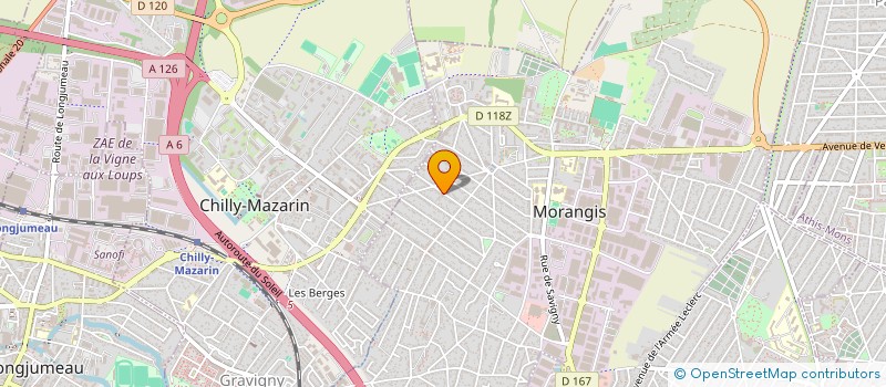 localisation de l'entreprise 984 921 817   MORANGIS