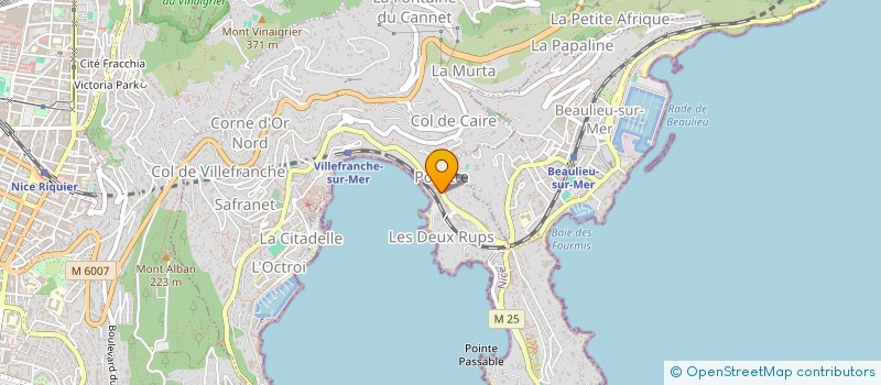 localisation de l'entreprise 984 926 485 à VILLEFRANCHE-SUR-MER
