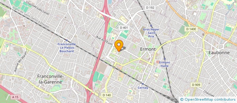 localisation de l'entreprise 984 953 554   ERMONT