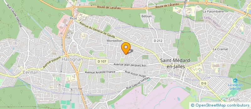 localisation de l'entreprise 984 965 756   SAINT-MEDARD-EN-JALLES