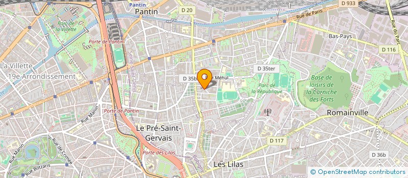 localisation de l'entreprise 984 968 040 à PANTIN