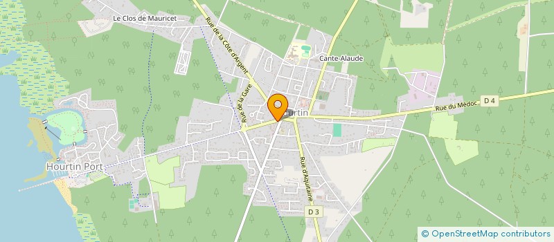 localisation de l'entreprise 985 012 681   HOURTIN