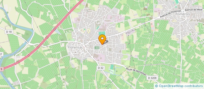 localisation de l'entreprise 985 039 676   FLORENSAC