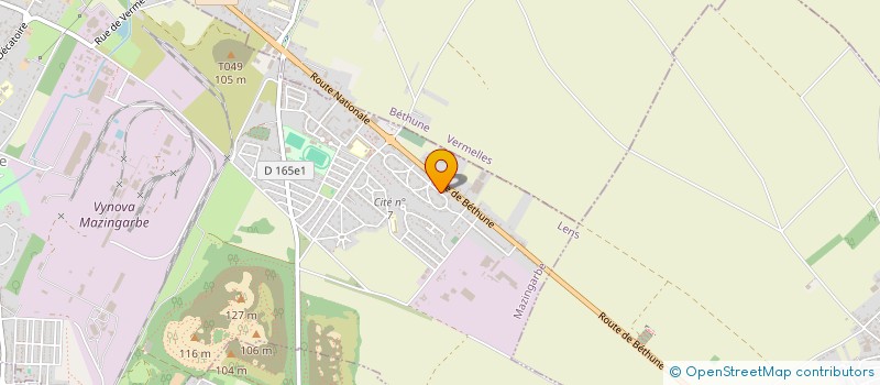 localisation de l'entreprise 985 058 296   MAZINGARBE