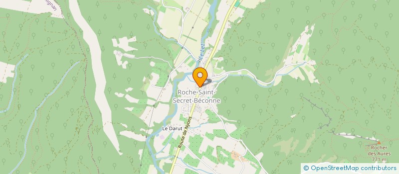 localisation de l'entreprise 985 059 237 à ROCHE-SAINT-SECRET-BECONNE