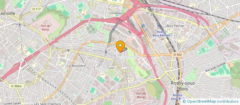 localisation de l'entreprise 985 070 655  à ROSNY-SOUS-BOIS