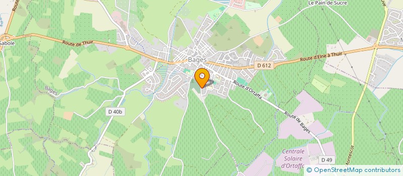 localisation de l'entreprise 985 074 541   BAGES