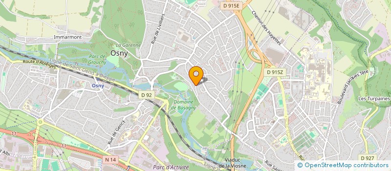 localisation de l'entreprise 985 103 571   OSNY