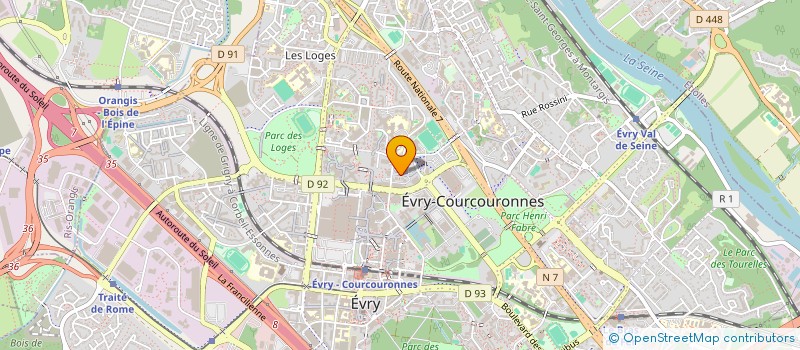localisation de l'entreprise 985 121 813 à MONTREUIL