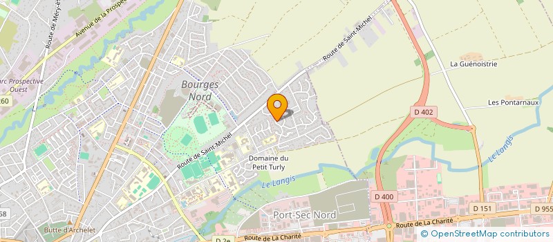 localisation de l'entreprise 985 122 464   BOURGES