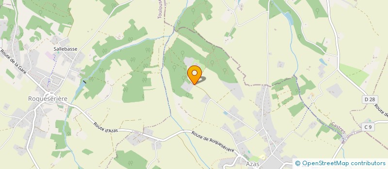 localisation de l'entreprise 985 122 563   ROQUESERIERE