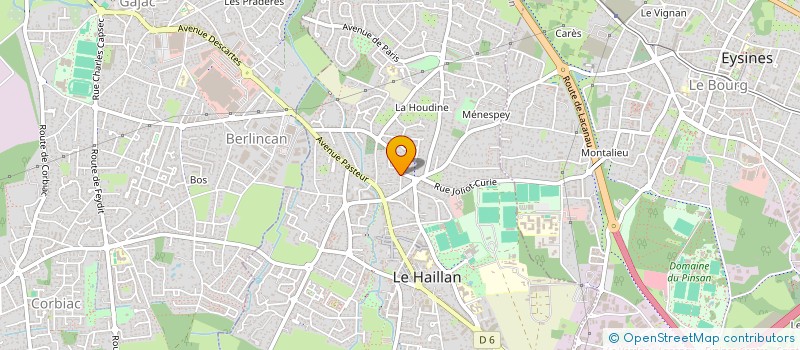 localisation de l'entreprise 985 123 371   LE HAILLAN