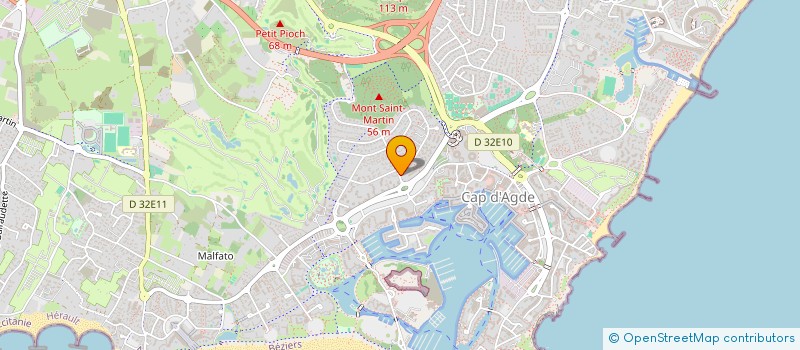 localisation de l'entreprise 985 129 394   AGDE