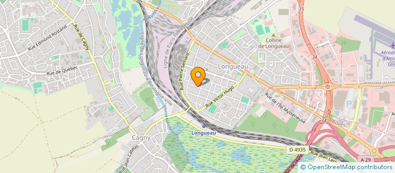 localisation de l'entreprise 985 133 180   LONGUEAU