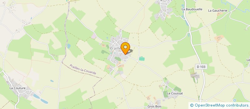 localisation de l'entreprise 985 136 266   PRAILLES-LA COUARDE