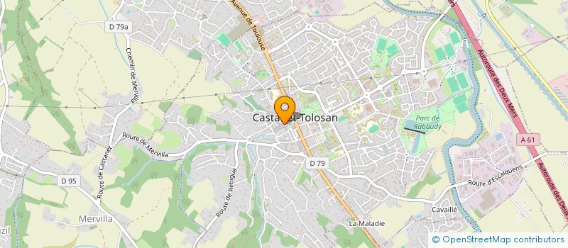 localisation de l'entreprise 985 143 288  à CASTANET-TOLOSAN