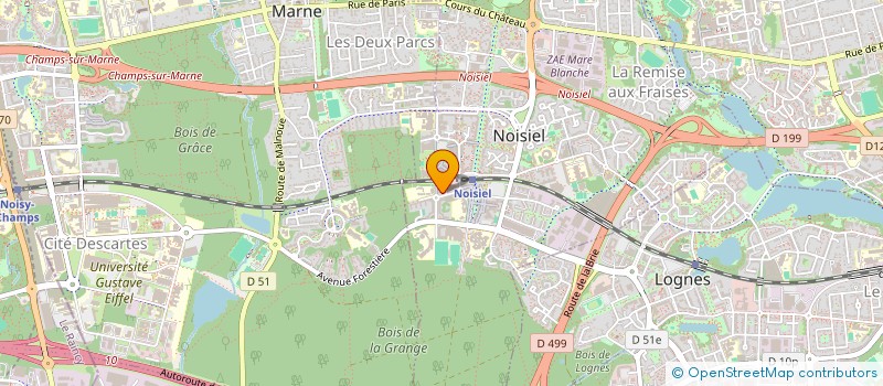 localisation de l'entreprise 985 148 378   NOISIEL