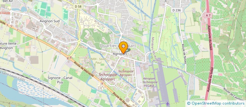 localisation de l'entreprise 985 165 497   AVIGNON