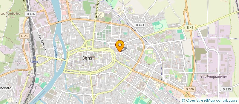 localisation de l'entreprise 985 196 559   SENS