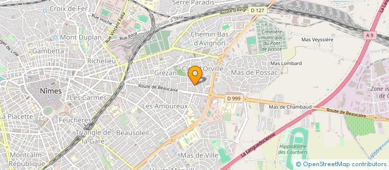 localisation de l'entreprise 985 205 327 à NIMES