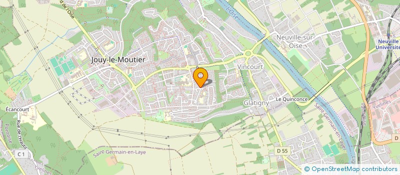 localisation de l'entreprise 985 205 962   JOUY-LE-MOUTIER