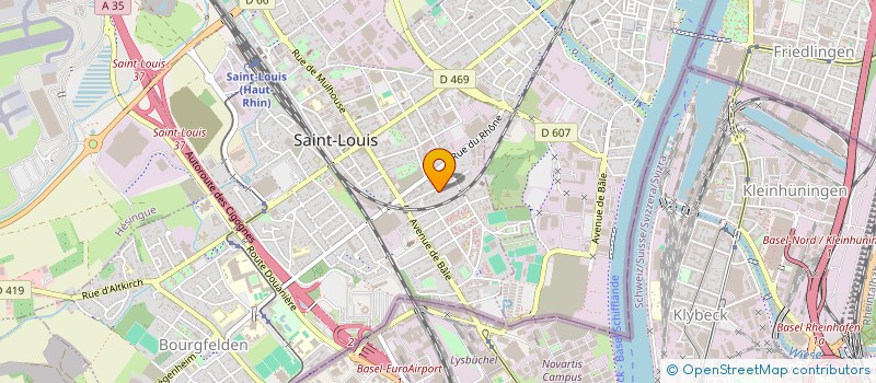 localisation de l'entreprise 985 208 743 à SAINT-LOUIS
