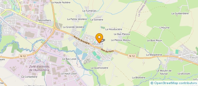 localisation de l'entreprise 985 214 113   BEAUCE