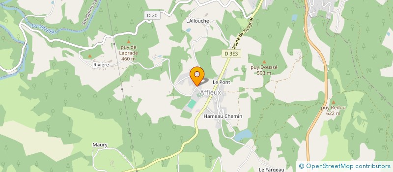 localisation de l'entreprise 985 225 226   AFFIEUX