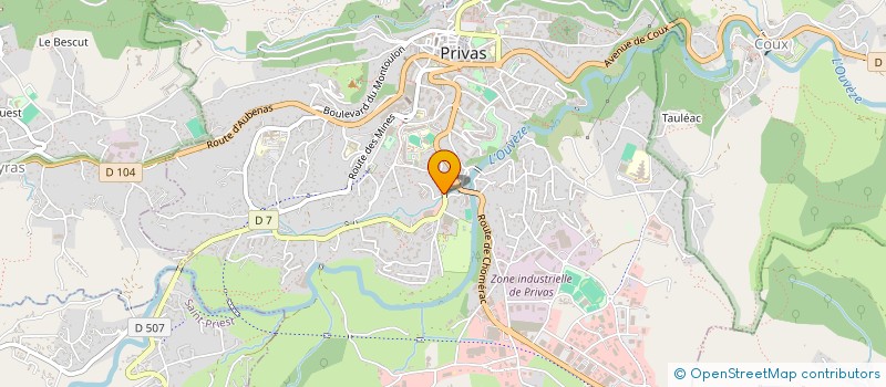 localisation de l'entreprise 985 240 845   PRIVAS