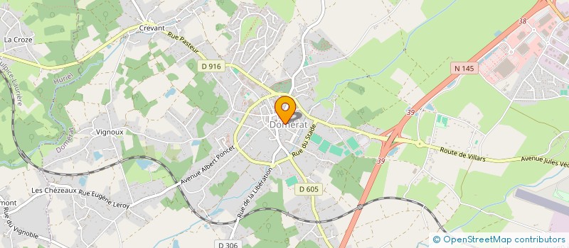 localisation de l'entreprise 985 254 747  à DOMERAT
