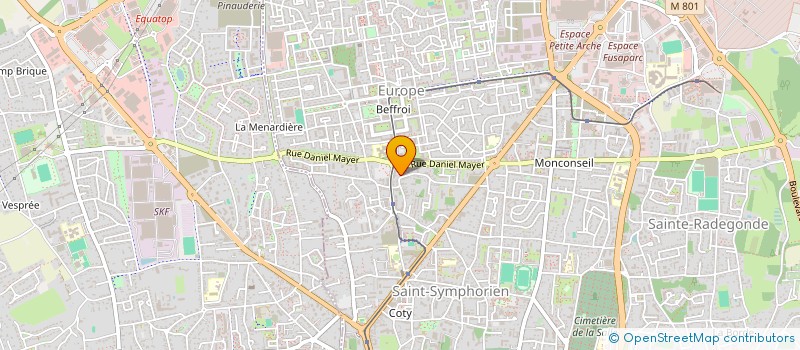 localisation de l'entreprise 985 261 452   VILLEDOMER