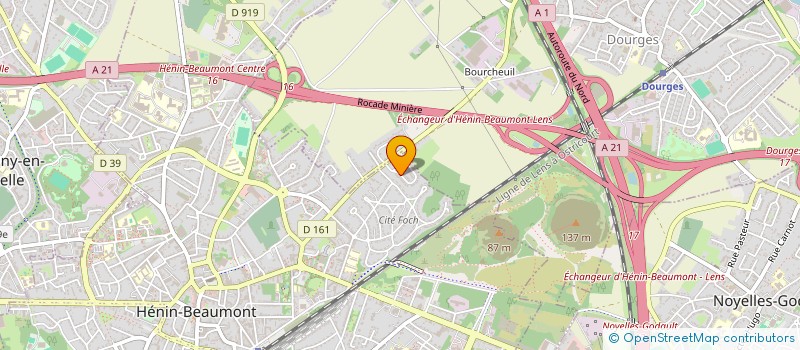 localisation de l'entreprise 985 274 331   HENIN-BEAUMONT