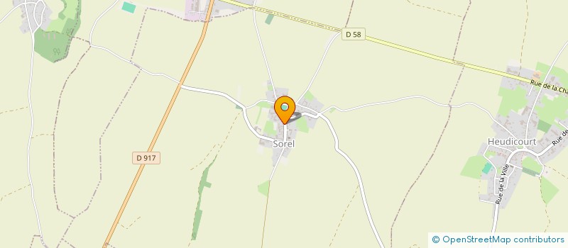 localisation de l'entreprise 985 277 680   SOREL