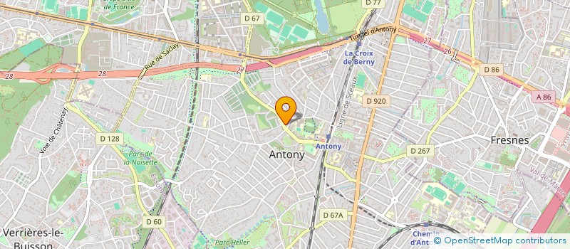 localisation de l'entreprise 985 302 348  à ANTONY