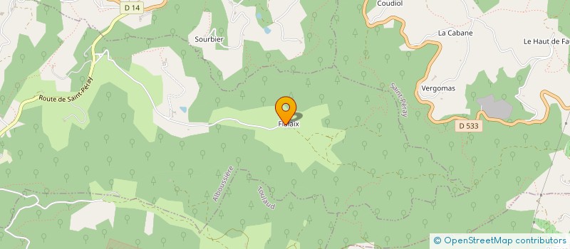 localisation de l'entreprise 985 303 866   ALBOUSSIERE