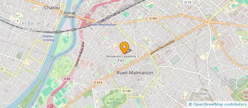 localisation de l'entreprise 985 304 476 à RUEIL-MALMAISON