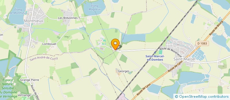 localisation de l'entreprise 985 309 814   MONTHIEUX