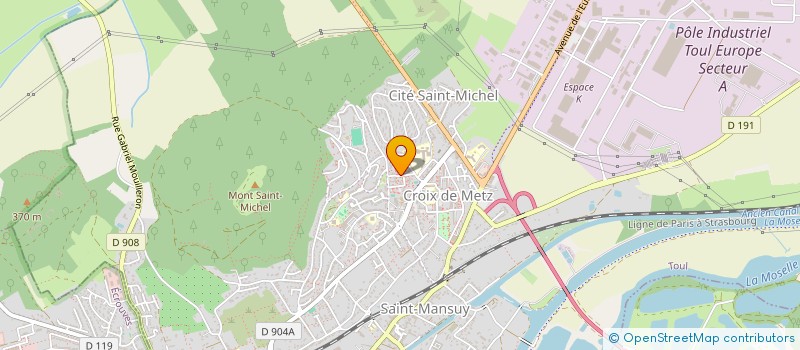 localisation de l'entreprise 985 349 950   TOUL