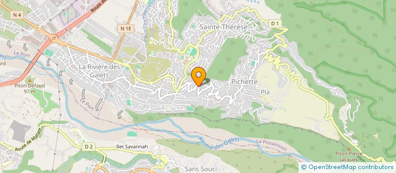 localisation de l'entreprise 985 358 456 à LA POSSESSION