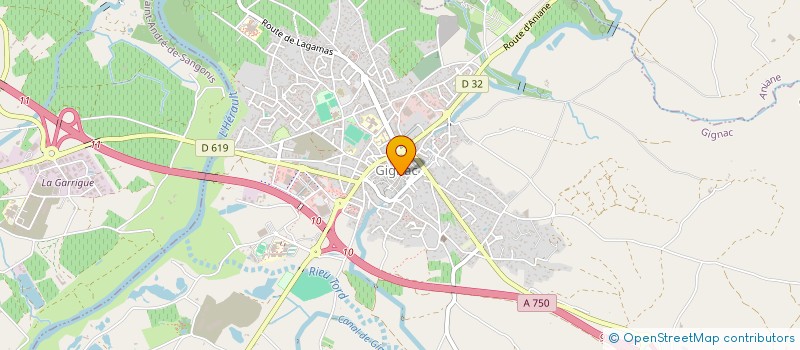 localisation de l'entreprise 985 362 896   GIGNAC