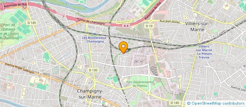 localisation de l'entreprise 985 373 489  à CHAMPIGNY-SUR-MARNE