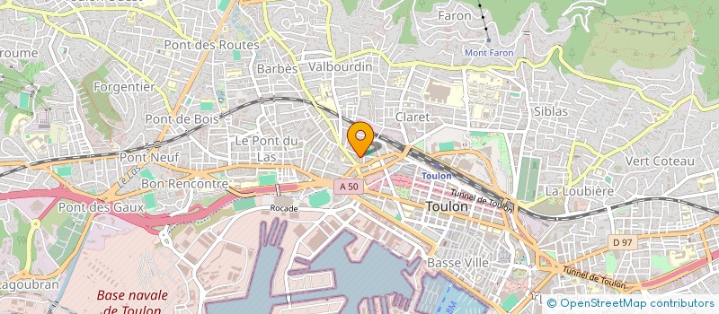 localisation de l'entreprise 985 378 462   TOULON