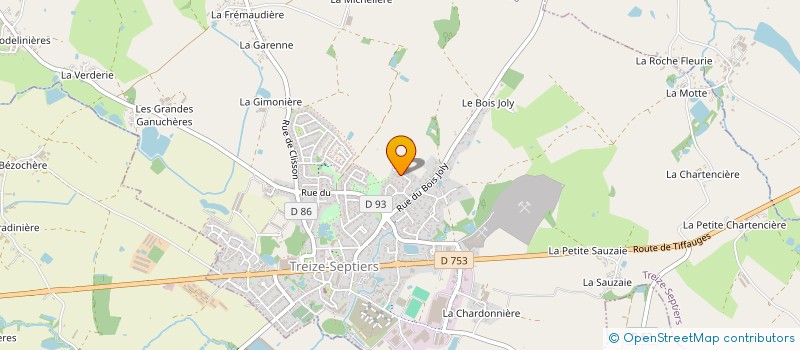 localisation de l'entreprise 985 389 204   TREIZE-SEPTIERS