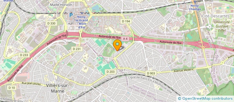 localisation de l'entreprise 985 389 899   CARRIERES-SOUS-POISSY